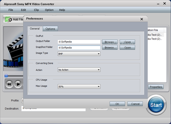 Aiprosoft Sony MP4 Video Converter screenshot 4