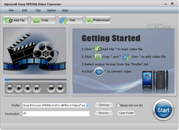 Aiprosoft Sony Xperia Video Converter screenshot 3