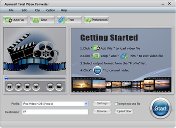 Aiprosoft Total Video Converter screenshot 3