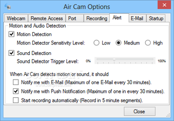 Air Cam Live Video screenshot 5