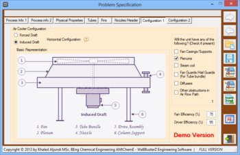 Air Cooled Heat Exchanger Design screenshot 10