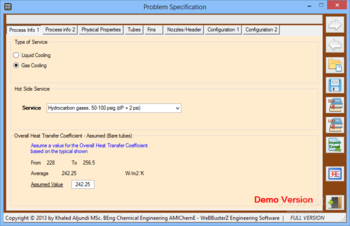 Air Cooled Heat Exchanger Design screenshot 4