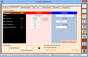 Air Cooled Heat Exchanger Design screenshot 5