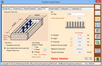 Air Cooled Heat Exchanger Design screenshot 8