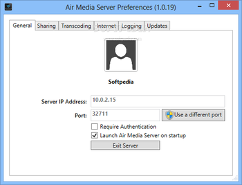 Air Media Server screenshot