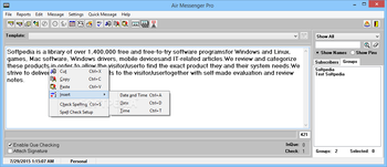 Air Messenger Pro screenshot 2