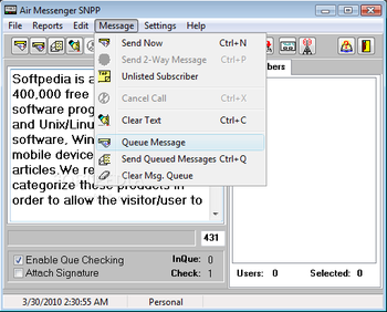 Air Messenger SNPP screenshot 2