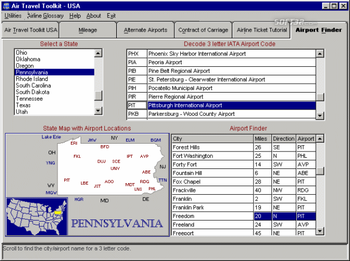 Air Travel Toolkit - USA screenshot