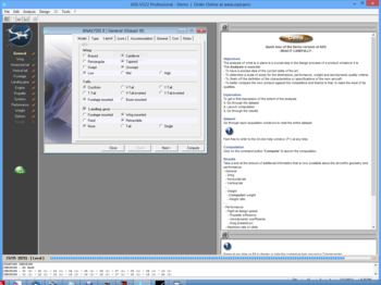 Aircraft Design Software Professional (ADS) screenshot 2