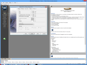 Aircraft Design Software Professional (ADS) screenshot 4