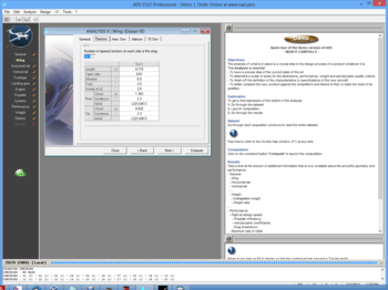 Aircraft Design Software Professional (ADS) screenshot 5