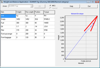 Aircraft Weight and Balance screenshot 2