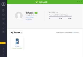 AirDroid screenshot