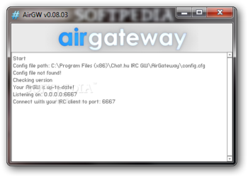 AirGW screenshot