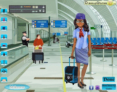 Airline Stewardess Styling screenshot