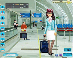 Airline Stewardess Styling screenshot 2