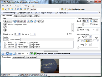 AiS Watermark Pictures Protector screenshot