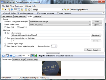 AiS Watermark Pictures Protector screenshot 3