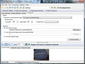 AiS Watermark Pictures Protector screenshot 4