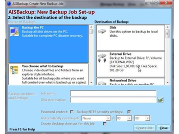 AISBackup screenshot 4
