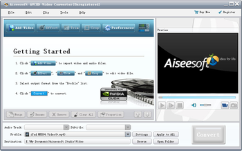 Aiseesoft AVCHD Video Converter screenshot