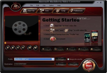 Aiseesoft BlackBerry Video Converter screenshot 2