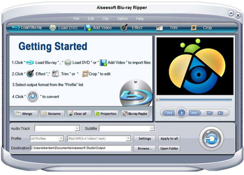 Aiseesoft Blu Ray Ripper screenshot 4