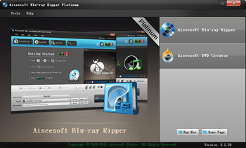Aiseesoft Blu-ray Ripper Platinum screenshot
