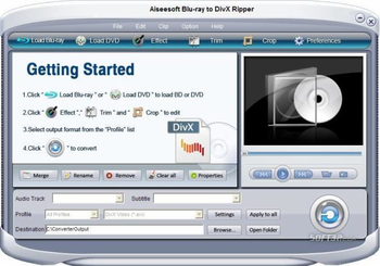 Aiseesoft Blu-ray to DivX Ripper screenshot 3