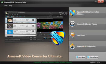Aiseesoft DVD Converter Suite screenshot