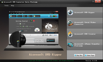 Aiseesoft DVD Converter Suite Platinum screenshot
