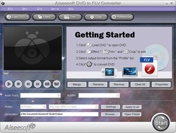 Aiseesoft DVD to FLV Converter screenshot 3