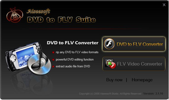 Aiseesoft DVD to FLV Suite screenshot 2