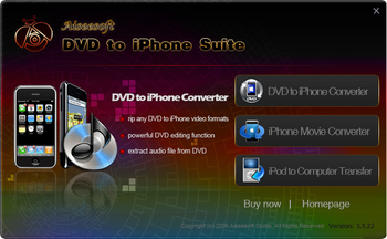 Aiseesoft DVD to iPhone Suite screenshot 2