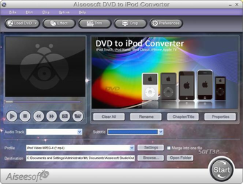Aiseesoft DVD to iPod Converter screenshot 4