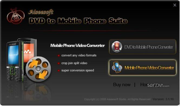 Aiseesoft DVD to Mobile Phone Suite screenshot 2