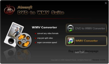 Aiseesoft DVD to WMV Suite screenshot 2