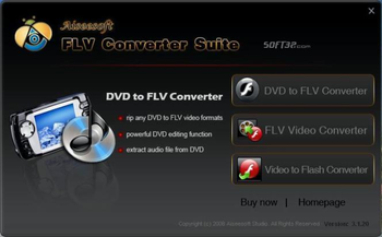 Aiseesoft FLV Converter Suite screenshot 3