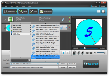 Aiseesoft FLV to MP3 Converter screenshot 2