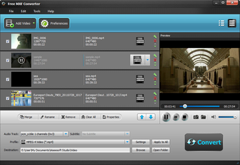 Aiseesoft Free MXF Converter screenshot