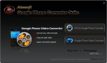 Aiseesoft Google Phone Converter Suite screenshot 2