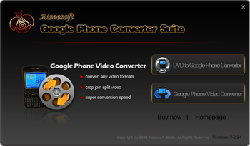Aiseesoft Google Phone Converter Suite screenshot 3