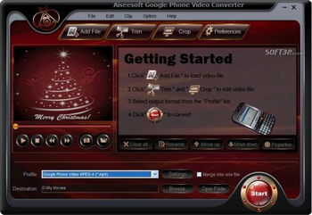 Aiseesoft Google Phone Video Converter screenshot 3