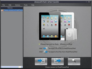 Aiseesoft iPad 2 ePub Transfer screenshot 3