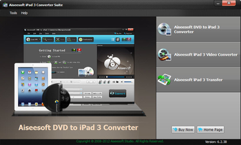 Aiseesoft iPad 3 Converter Suite screenshot