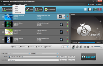 Aiseesoft iPad 3 Video Converter screenshot 8
