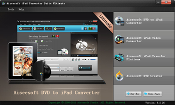 Aiseesoft iPad Converte Suite Ultimate screenshot