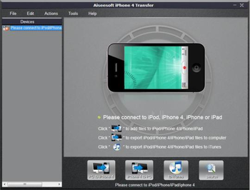 Aiseesoft iPhone 4 Transfer screenshot