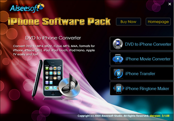 Aiseesoft iPhone Software Pack screenshot 2
