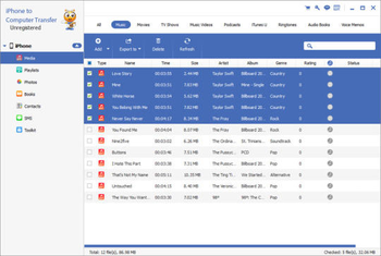 Aiseesoft iPhone to Computer Transfer Ultimate screenshot